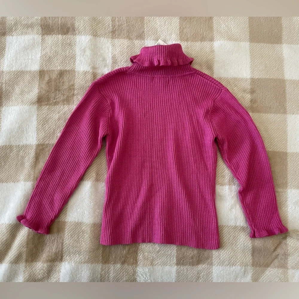 3T NWT The Children's Place Fuchsia Turtleneck Sweater